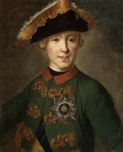 Retrato do Czar Pedro III (1728-62)
